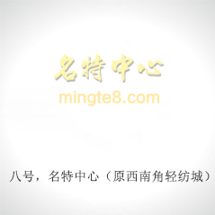 八號，名特中心（原西南角輕紡城）